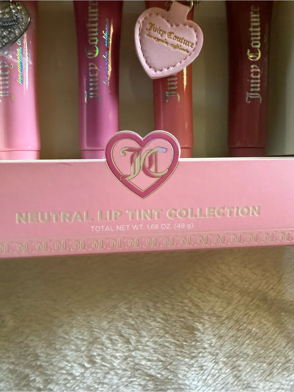 JUICY COUTURE LIP TINT 🍒 W CHARMS FRUIT JUICE LIP STAIN W Measuring Cups